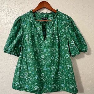 J Crew Short Sleeved Blouse